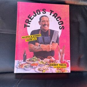 Trejo's Tacos Cookbook - Pink Cover